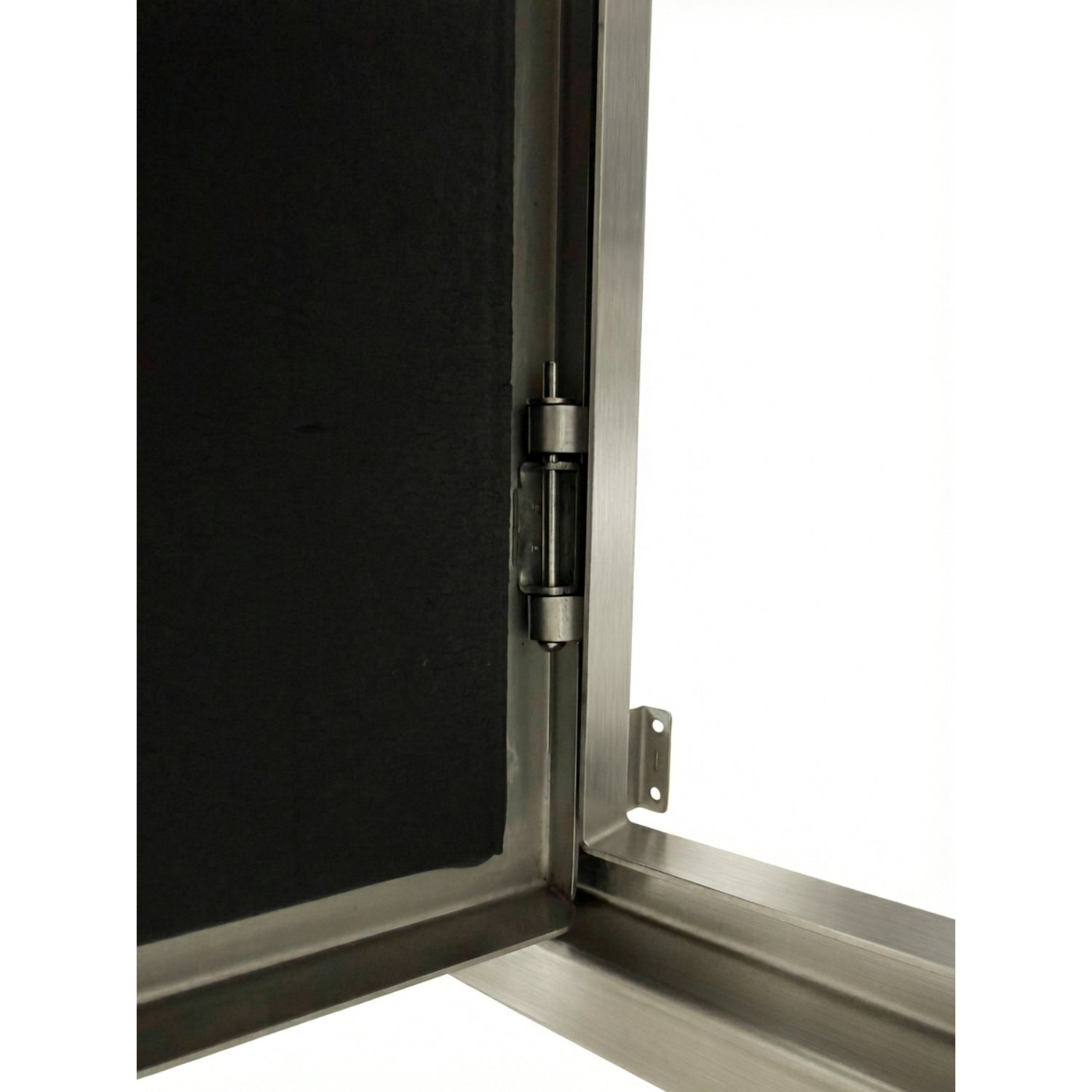 External Access Panel Stainless Steel 316L Lockable Brushed Steel Finish