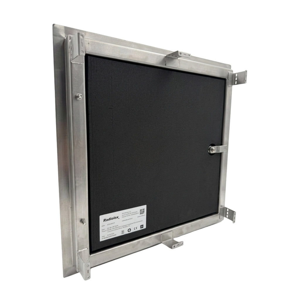 External Access Panel Stainless Steel 316L Lockable Brushed Steel Finish