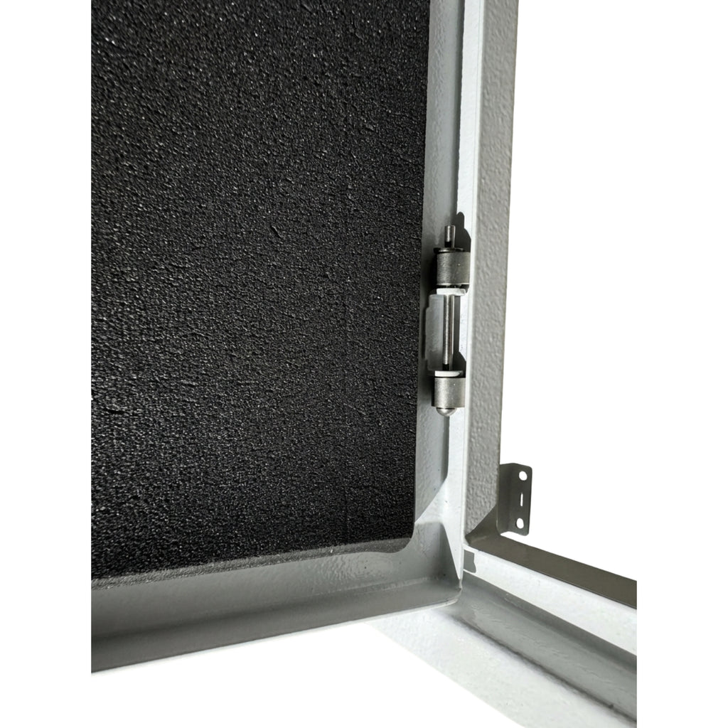 External Access Panel Insulated Lockable White - Stainless Steel 316L