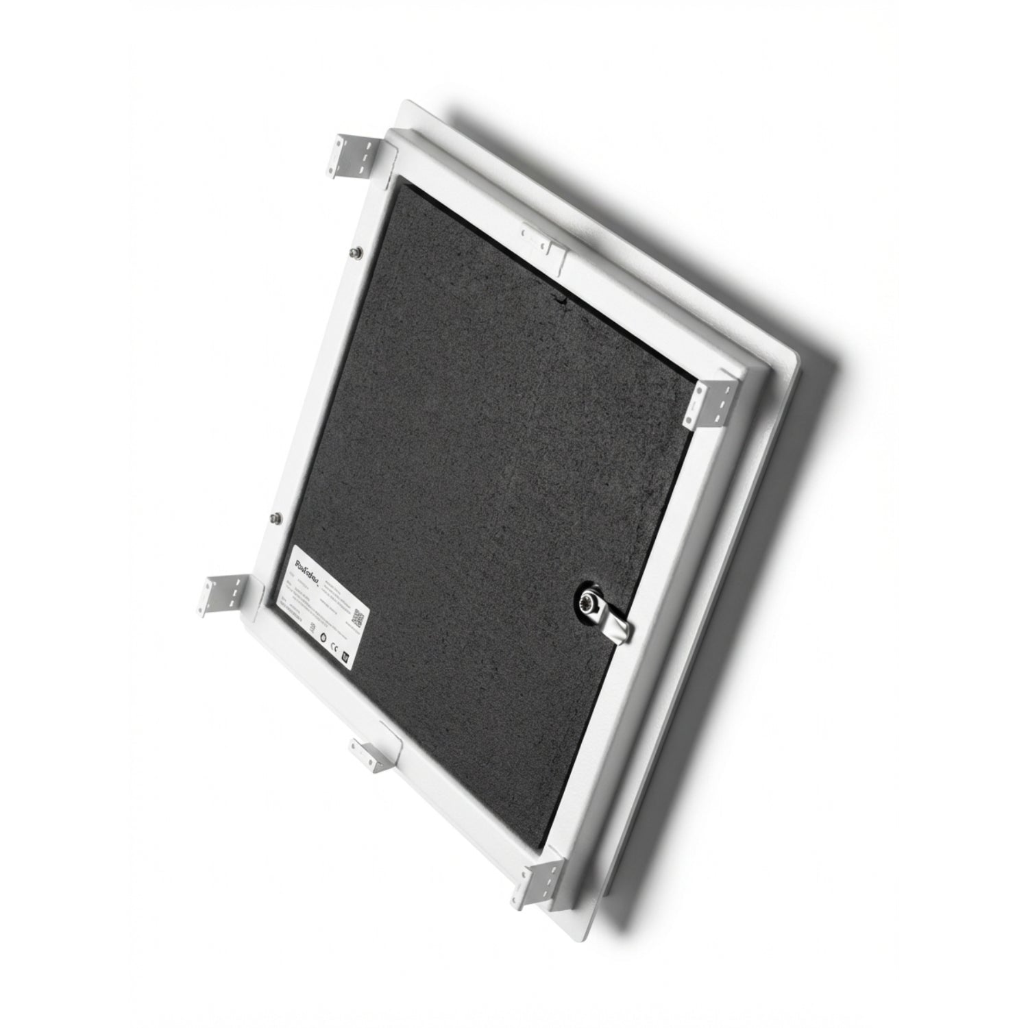 External Access Panel Insulated Lockable White - Stainless Steel 316L