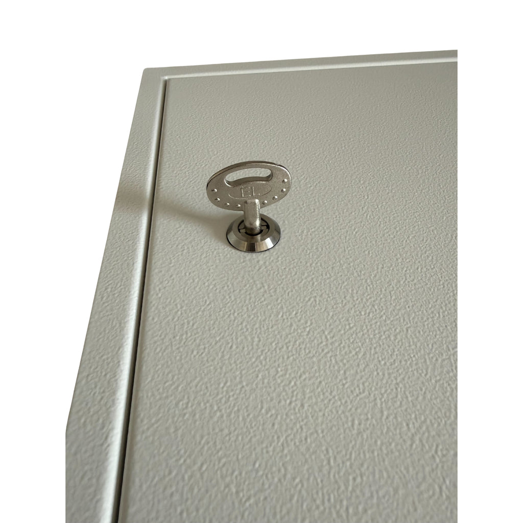 External Access Panel Insulated Lockable White - Stainless Steel 316L