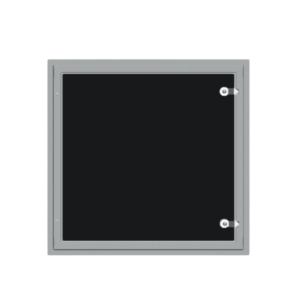 External Access Panel Insulated Lockable White - Stainless Steel 316L