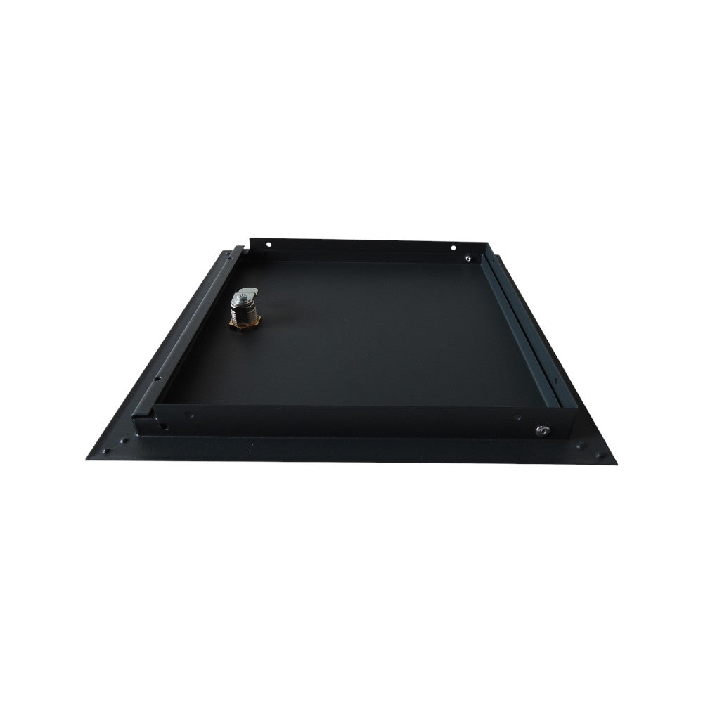 Lockable Metal Access Panel with Triangle Lock – Anthracite Grey Inspection Hatch – All Sizes
