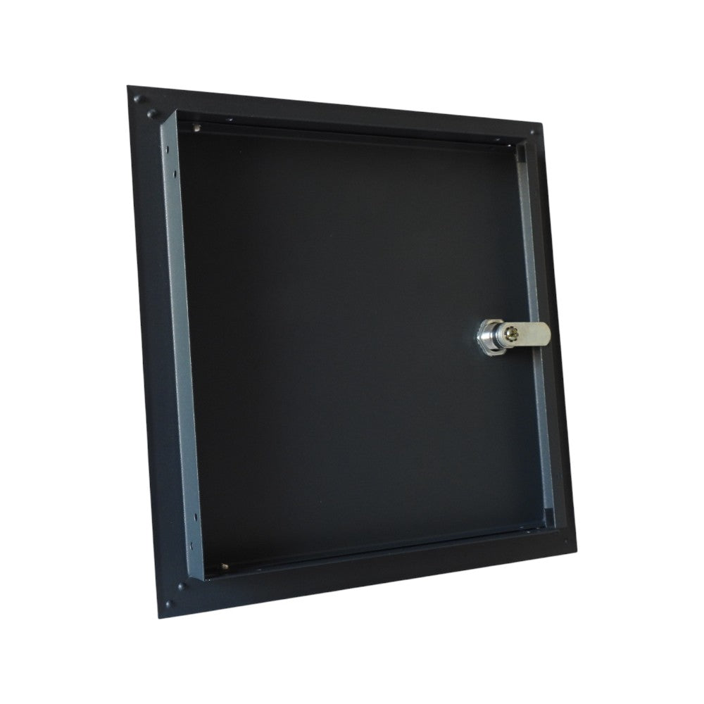 Lockable Metal Access Panel Inspection Hatch - Anthracite Grey - All Sizes