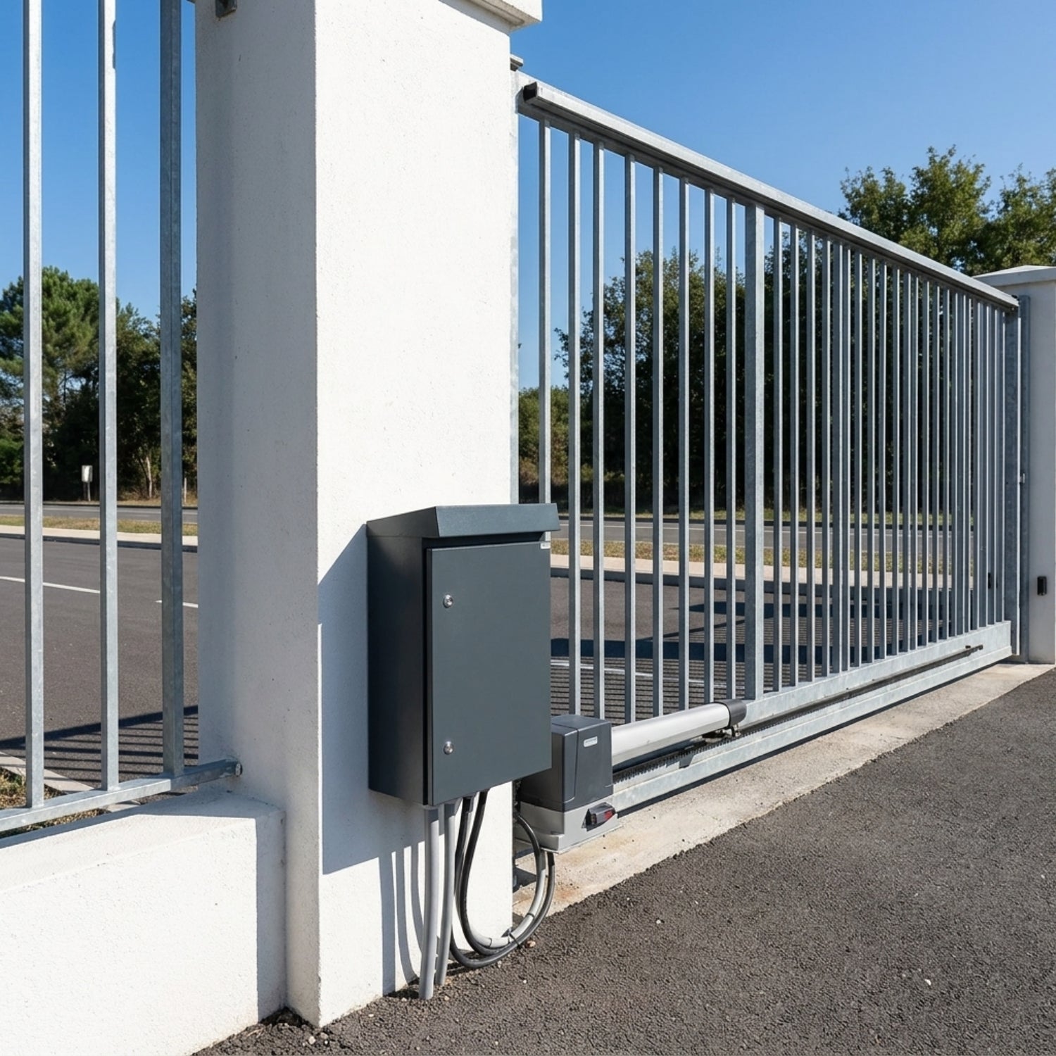 Outdoor Electrical Cabinet Enclosure IP66 Wall Mounted IK10 SZK-A Galvar - Anthracite Grey