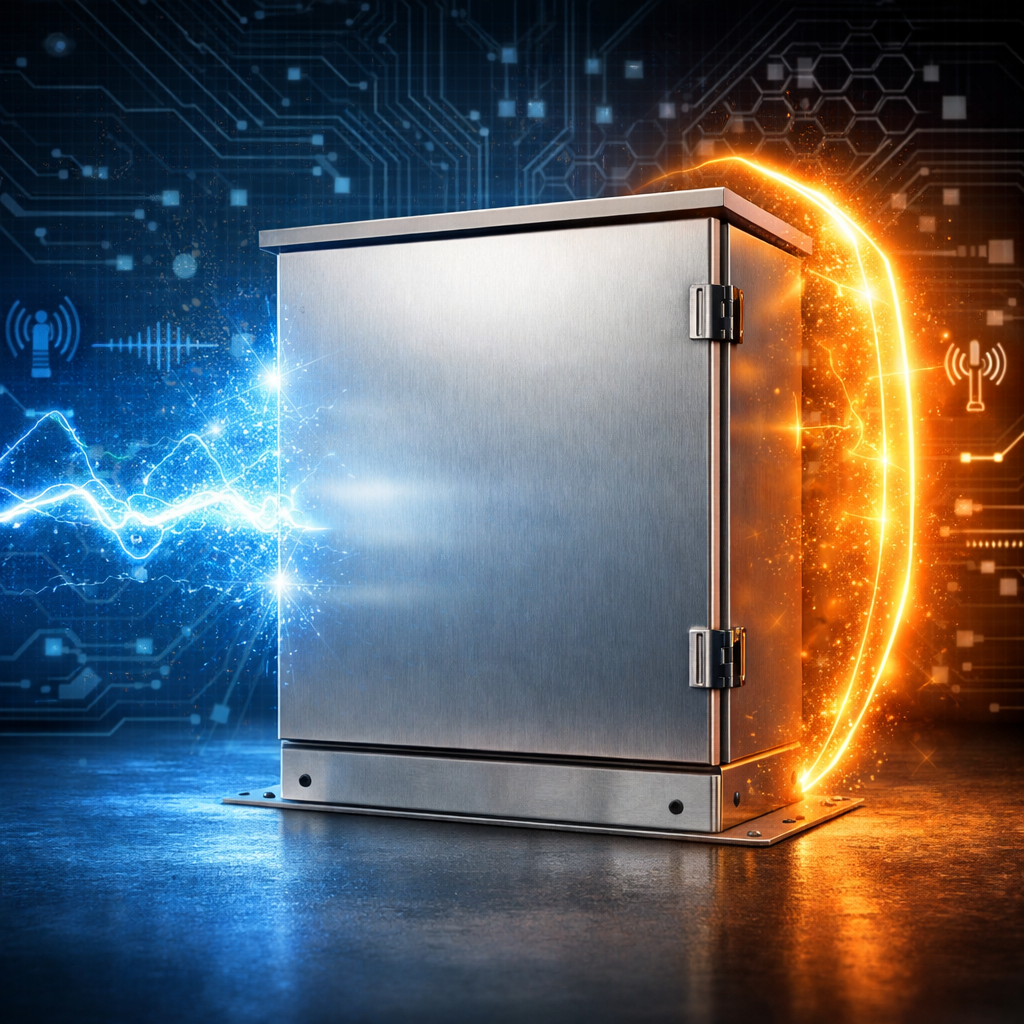 EMC Electrical Enclosure IP66  Aluminium / Stainless Steel RSA-EMC