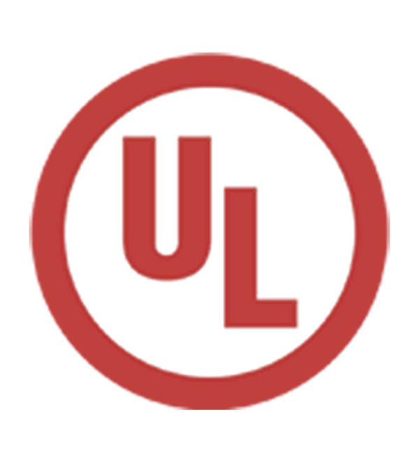 UL logo in red circle on white background