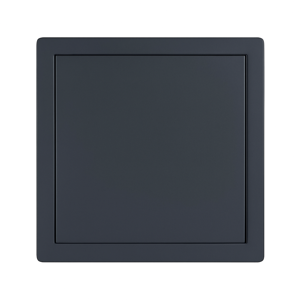 Metal Access Panel Inspection Hatch - Anthracite Grey - Push-to-Open - All Sizes