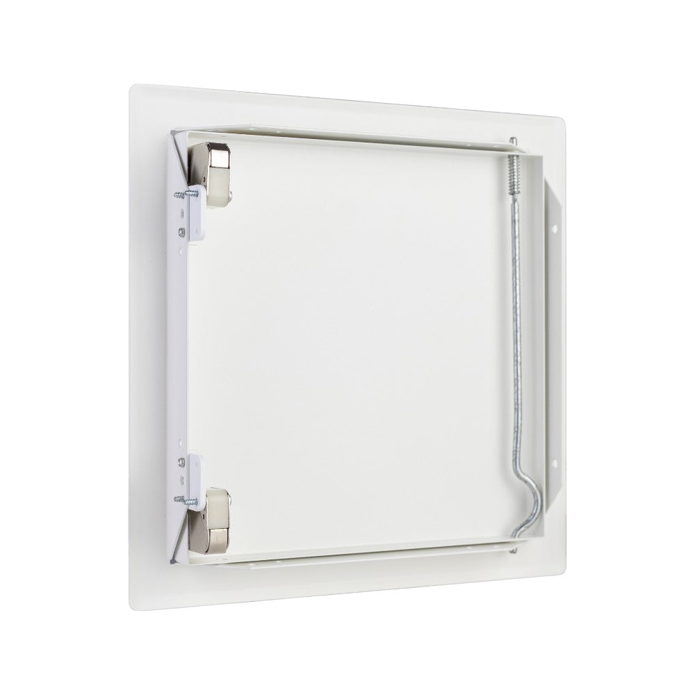 Metal Access Panel Inspection Hatch White - Push-to-Open - All Sizes
