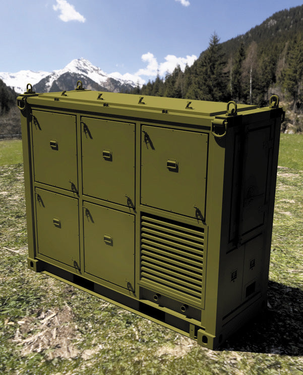 Military-grade outdoor equipment enclosure