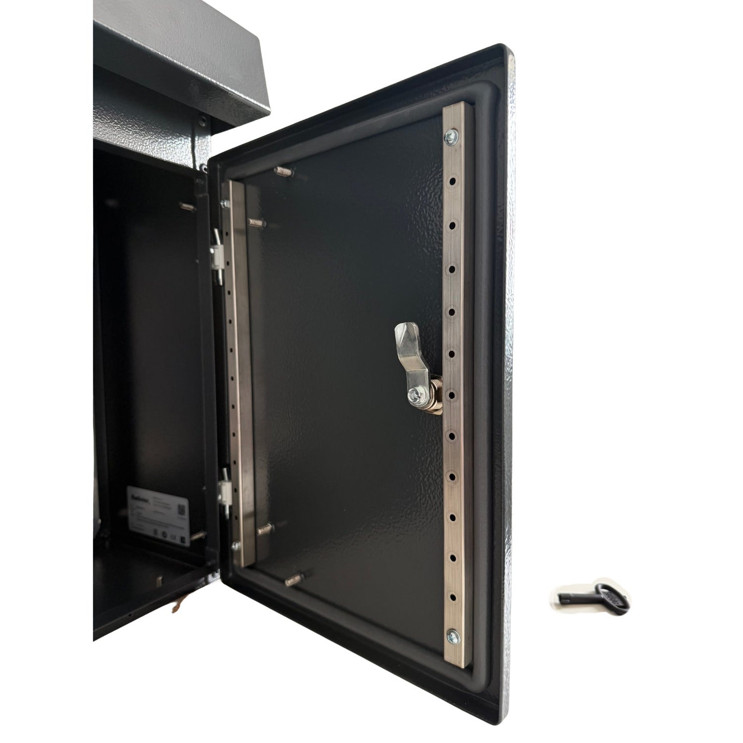 Outdoor Electrical Cabinet Enclosure IP66 Wall Mounted IK10 SZK-A Galvar - Black
