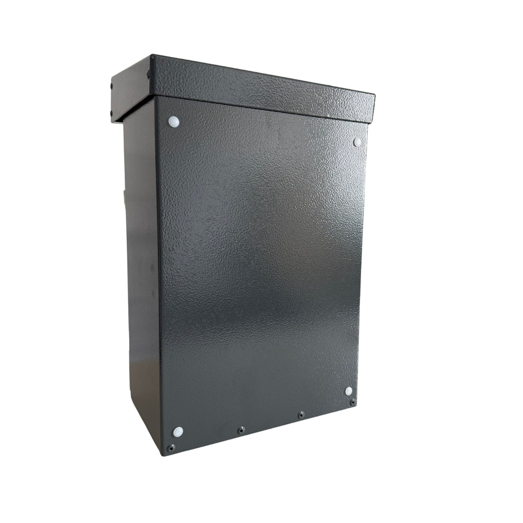 Outdoor Electrical Cabinet Enclosure IP66 Wall Mounted IK10 SZK-A Galvar - Black