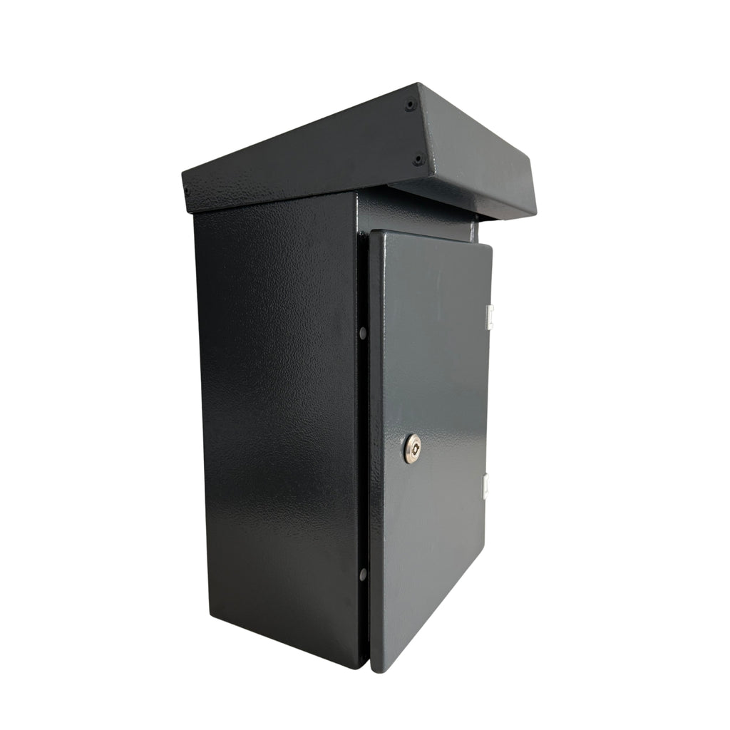 Outdoor Electrical Cabinet Enclosure IP66 Wall Mounted IK10 SZK-A Galvar - Anthracite Grey